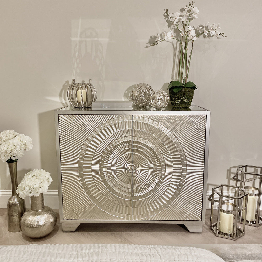 Leverette Silver Premium 2 Door Sideboard