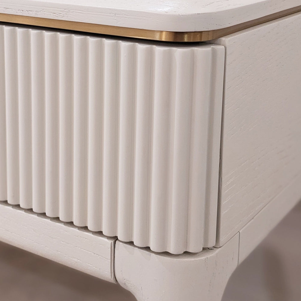 Putney Ivory & Gold Dressing Table